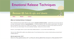 Desktop Screenshot of emotionalreleasetechnique.com