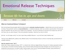 Tablet Screenshot of emotionalreleasetechnique.com